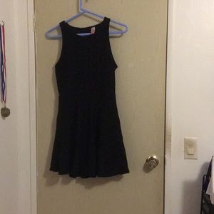 Black short dress